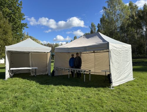 Pop up telgid Maarja Küla kogukonnale