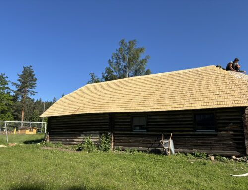 Ajalooline aida katus sai uue elu